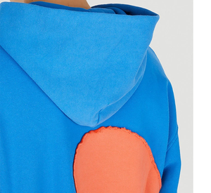 OEM New Fashion Men Autumn Winter <b>hoodies</b> Street Long Sleeve loose Solid Color Casual Blouse Fleece Tops <b>White</b> <b>hoodies</b> - Product Image 6