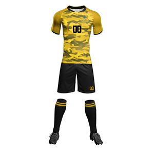 Uniforme de Fútbol para Adultos con Diseño Moderno, Impresión de Logotipo Personalizado, Tallas Grandes, Manga Corta, Servicio OEM, Precio Económico - Product Image 3