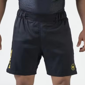Pantalones Cortos de Lucha de Estilo Urbano con Estampado por Transferencia Térmica para MMA, Kickboxing, Jiu Jitsu, Muay Thai y Boxeo, Diseño 2026, Cintura Elástica - Product Image 1