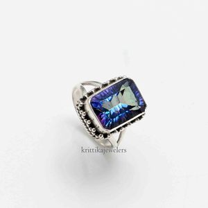 แหวนหมั้นงานแต่งงานสุดหรูของผู้หญิงแหวน925สเตอร์ลิงเครื่องประดับชั้นดีทันสมัยพลอยบุษราคัมเพิร์ลหินหลักขายส่ง - Product Image 1