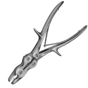 Rongeur d'os orthopédique de haute qualité Instrument chirurgical manuel à Double articulation fabriqué en acier inoxydable durable Apto - Product Image 5