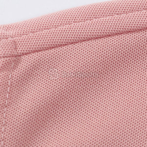 Hommes de qualité supérieure pour T-shirts polo 100% coton Slim Fit respirant motif solide tissu tricoté - Product Image 4