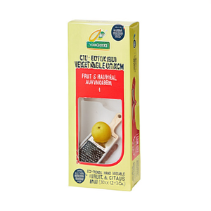 Râpe universelle en acier inoxydable LILLO White 0212 820 (30x12x3cm) écologique pour légumes et agrumes, avec emballage en boîte - Product Image 2