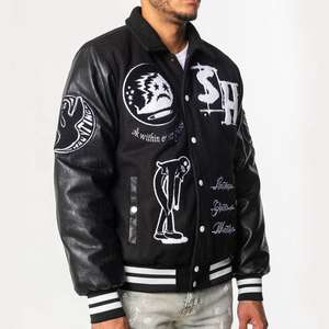 College Baseball <b>jacket</b> for men Custom Winter Vintage School College Custom printing new design adult <b>Varsity</b> <b>jacket</b> - Product Image 6