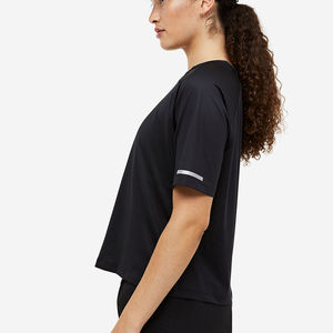 T-shirt d'été personnalisé pour femme 100 % coton doux et respirant, style streetwear, coupe ample, anti-boulochage, vêtement décontracté au quotidien - Product Image 2