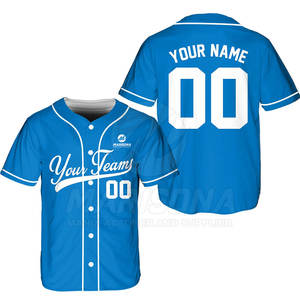 Service OEM Vente en ligne Maillot de baseball respirant grande taille personnalisable Design unique Prix bas 100% polyester - Product Image 3