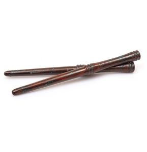 Rosewood Yarn Ball Winder Fractal Burn Blue Resin yarn Winder cumpleaños hermana tía abuela mamá aniversario viaje - Product Image 1