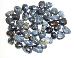 Lote de 40 Piezas de Pietersita Natural, Cabujones Lisos de Gemas en Formas Variadas de 10x12mm-10x20mm, Alta Calidad - Product Image 1