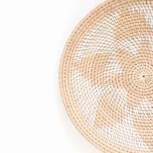 การตกแต่งผนังด้วยผ้าทอมือภูเขาโบรโมด้วยงาช้างที่ดูเป็นกลางสำหรับตกแต่งบ้าน - Product Image 4