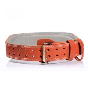 Ceinture de gymnastique de haute qualité Logo personnalisé Support dorsal Fitness Musculation Ceinture d'haltérophilie en cuir - Product Image 3