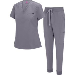 Vente en gros Ensemble de blouses médicales unisexe de qualité supérieure avec logo personnalisé Jogger Pants Top Uniformes hospitaliers pour médecins et infirmières - Product Image 1