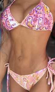 Bikini de luxe de marque célèbre pour femme, maillot de bain d'été deux pièces, ensemble sexy triangle, vêtements de bain pour femmes - Product Image 4