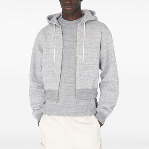 เสื้อฮู้ดแขนยาวโอเวอร์ไซส์ผ้าฝ้ายปักลายเลือกได้ตามต้องการ - Product Image 6