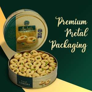 La mejor calidad Al Sultan International Ghriba galletas de mantequilla 400gms Mini servicio estilo fresco empaquetado a granel en bolsa tarifas baratas - Product Image 4