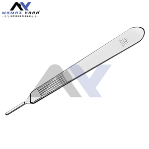 Manche de scalpel de qualité supérieure #3-Manche de couteau en acier inoxydable léger et durable, conception antirouille, compatible - Product Image 3