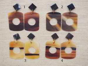 ต่างหูรูปเขาวัวทำด้วยมือต่างหูห้อยต่างหูหยดน้ำตุ้มหูสำหรับผู้หญิงต่างหูโบฮีเมียนที่มีน้ำหนักเบาจากงานฝีมือรูปพระจันทร์เสี้ยว - Product Image 3