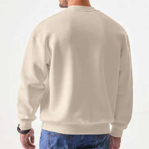 Sweat-shirts décontractés pour hommes en coton 100% de qualité supérieure, faible MOQ, design personnalisé, logo personnalisé, service OEM - Product Image 3