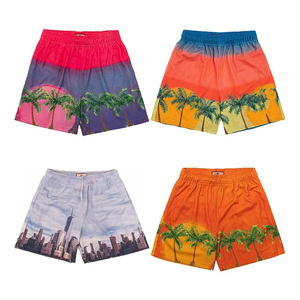 Short en maille à séchage rapide pour hommes, personnalisé, avec sublimation, vente en gros de shorts de baseball pour l'été pour le basketball et le fitness - Product Image 1