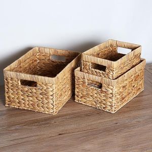 Elegant Handmade Home Decor <b>Baskets</b> Premium Handcrafted Woven Rattan for Sustainable Laundry <b>Storage</b> Solutions For Luxury Hotel - Product Image 6