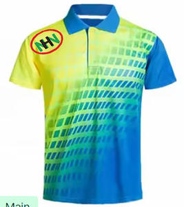 Custom Dye Sublimation Printed Men's Polo Plus Size <b>Shirt</b> 100% Polyester Spandex Oversized Heat-Features Plain T-<b>Shirt</b> Short - Product Image 5