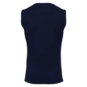 Meilleure vente couleur unie et motif hommes débardeur meilleure vente prix le plus bas vêtements de sport hommes sans manches débardeur pour hommes - Product Image 2