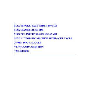 Máquina Formadora de Engranajes Hidráulica Industrial de Alta Velocidad para Operaciones de Corte de Engranajes de Precisión Confiable - Product Image 5