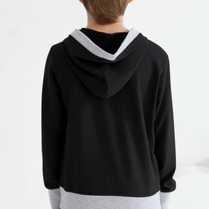 Vente en gros de sweats à capuche simples pour enfants nouveau dernier style de sweats amples vierges de différentes couleurs sweats à capuche pour enfants - Product Image 6