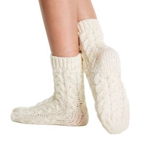 Calcetines Casuales de Invierno de Longitud Media con Logotipo Personalizado de Primera Calidad para Adultos, Transpirables, Tejidos, Cómodos, 100% Lana, para Uso Diario, por BS - Product Image 1