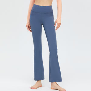 Leggings en coton haute durabilité pour femmes Pakistan à la mode écologique décontracté Yoga Sport pantalon Logo taille conception pour dames - Product Image 6
