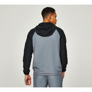 Logotipo personalizado 100% Poliéster Ropa activa Secado rápido Impreso XXL Cremallera Jogging Chándal Transpirable Plus Gimnasio de invierno Ropa deportiva - Product Image 3