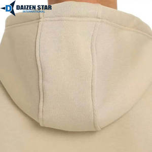 เสื้อฮู้ดซิปผู้ชาย สีพื้น ผ้าฝ้ายฟลีซ 100% ทรงปกติ ใส่สบายในฤดูหนาว บริการ OEM ด้านหน้า ลายดิจิตอล เป็นมิตรกับสิ่งแวดล้อม 500-300 - Product Image 6