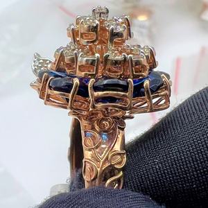 แหวนหมั้นทองคำแท้ 14K 18K ดีไซน์หรูหรา ประดับเพชรแท้ทรงบริลเลียนท์ รับรองโดยผู้เชี่ยวชาญ ความงามเหนือกาลเวลา - Product Image 5