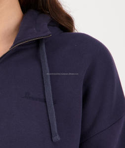 OEM Sweats à capuche de sport personnalisés de haute qualité pour hommes, poids uni lourd 220g, polaire, respirant, coupe-vent, logo imprimé, coton, coupe régulière - Product Image 5