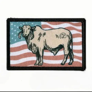 Écussons brodés avec logo personnalisé en forme de fleur avec boucle à repasser en 3D pour chemises et jeans sans minimum, principalement en tissu - Product Image 3