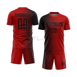 Uniformes de Fútbol Personalizados con MOQ Bajo, Diseña Tu Propio Logotipo, Conjuntos de Camisetas de Fútbol, Ropa Deportiva, Camiseta de Fútbol - Product Image 1