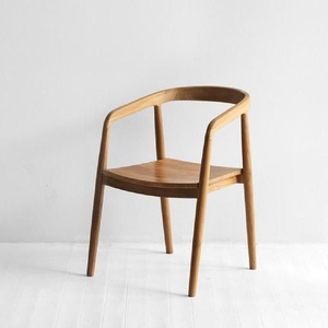 Silla de Madera de Teca para Cafetería o Restaurante, Fabricada en Indonesia, Muebles de Madera Maciza - Product Image 1