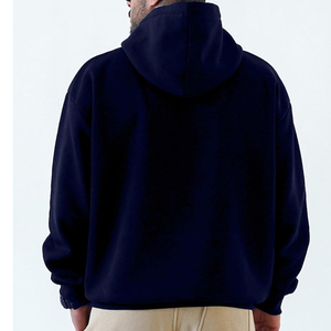 Best Selling Unisex Men's Hoodies Heavyweight Polyester/Cotton French Terry Knitted Breathable Quick Dry Hoodie for Winter - Product Image 2