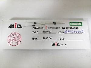 <span class=keywords><strong>1N4007</strong></span> <span class=keywords><strong>Diode</strong></span> redresseur haute <span class=keywords><strong>puissance</strong></span> IN4007 1A/1200V DO-41 <span class=keywords><strong>Puissance</strong></span> audio tous transistors - Product Image 4