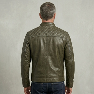 Chaqueta de Cuero para Hombre, Diseño Clásico, Forro Cómodo, Personalizada, Prenda Exterior Casual y Elegante con Cuero de Alta Calidad - Product Image 2