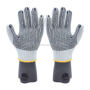 Guantes de Algodón Tejido de Indonesia - Anti-Impactos y Antideslizantes, Ligeros/Medianos/Resistentes, Marca SLC - Product Image 4