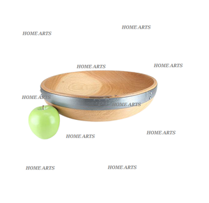 Vajilla de madera hecha a mano, cuenco para servir comida, cuenco para servir chocolates de forma redonda de la mejor calidad para uso en la cocina - Product Image 4