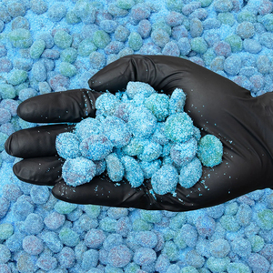 Bonbons Gélifiés Personnalisés en Gros Saveur Myrtille Halal Sans Gélatine – Fournisseur OEM en Vrac Direct Usine - Product Image 2