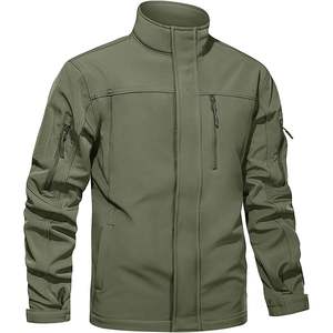 Chaqueta Táctica Personalizada de Marca Privada, Proveedor Mayorista OEM, Diseño Multibolsillos, Resistente al Viento, Equipo de Campo, Chaqueta Softshell para Pedidos al por Mayor - Product Image 4