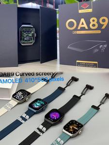 Nuevo Reloj Inteligente OA89 <span class=keywords><strong>con</strong></span> <span class=keywords><strong>Pantalla</strong></span> Curva AMOLED 3D, Siempre Encendida, Monitor de Ritmo Cardíaco y Presión Arterial - Product Image 4