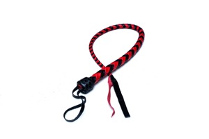 Kit de floggers en cuir véritable-Ensemble de qualité supérieure avec flogs et fouets, culture d'équitation-Accessoires en cuir originaux, kit de chasseur fait main - Product Image 3