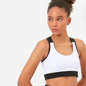 Soutien-gorge de sport sans armatures pour femme, options de couleurs, rembourré, push-up, à porter au quotidien, sans couture, bonnet complet, haut de yoga, soutien-gorge de sport - Product Image 4
