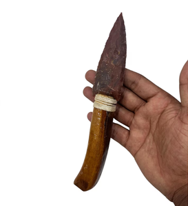 Cuchillos Artesanales de Punta de Flecha Feng Shui, Colección de Piedras Preciosas, Amatista, Jaspe, Ágata, Esculturas de Chakra, Figuras, Mascotas, Recuerdos - Product Image 4