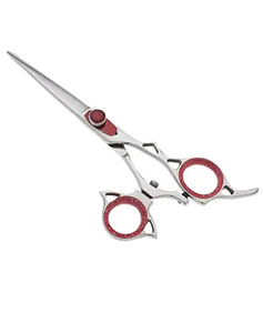 Juego de tijeras para cortar el pelo al por mayor, tijeras para afinar el borde de la maquinilla de afeitar para peluquería tijeras de afeitar ajustables para los dedos - Product Image 6