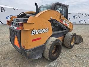 2017 SV280 Skid Steer Loader Puissant chargeur sur chenilles à mi-cadre avec noyau de pompe à moteur à cylindre hydraulique Huade - Product Image 2