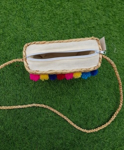 Bolsa de jacinto de agua ecológica de alta calidad con asas para compras, picnic, almacenamiento en el hogar y almacenamiento de organización hecho en Viet - Product Image 4